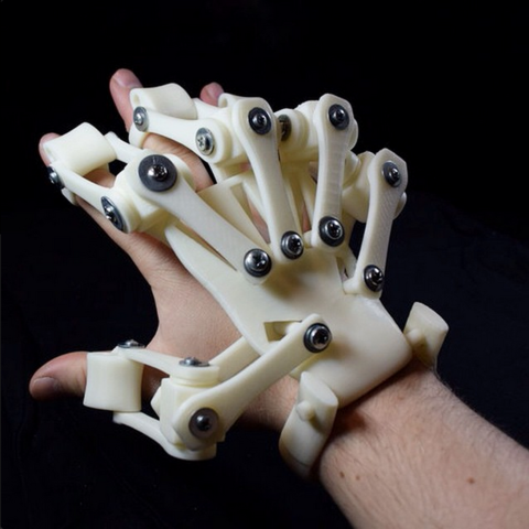 3D printed exoskeleton hand | 3D Design | 3D Hubs Talk